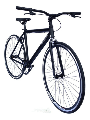 Bicicleta  Urbana/fixed  Rin 700 Manubrio Recto - Negro