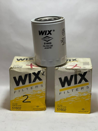 Filtro De Aceite Wix 51602 Para Ford Cargo, Cummins 