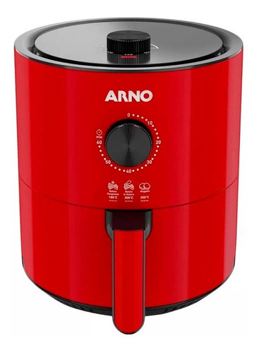 Airfryer Arno Ultra 4,2l Mecânica Vermelha Ufyv 127v