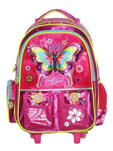 Mochila Sweet Girl Sgc600747 Com Carrinho Sanya