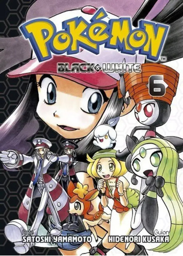 Pokemon Black And White: Black And White, De Hidenori Kusaka., Vol. 6. Editorial Panini, Tapa Blanda En Español, 2015