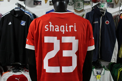 Camiseta Seleccion De Suiza 2012 #23 Shaqiri Talla Xl