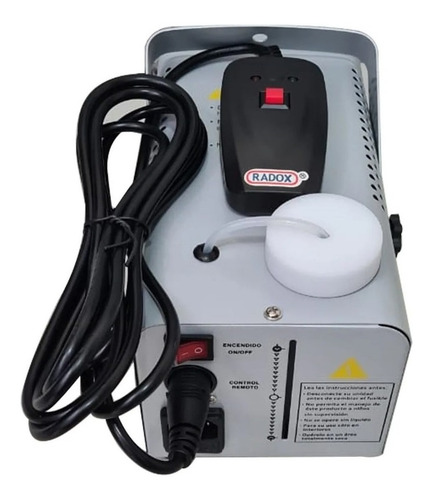 Imagen 8 de 10 de Cámara De Humo Maquina De Niebla 400w Radox Con Control Alam