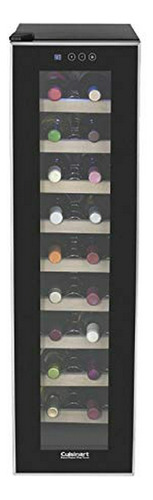 Refrigerador De Vino Cuisinart Cwc-1800ts, 18 Botellas, Negr