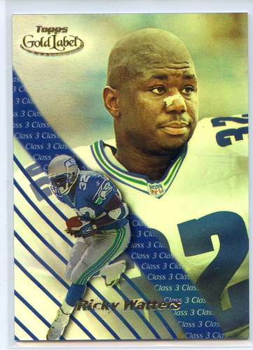 2000 Topps Gold Label Class 3 #72 Ricky Watters Halcones 