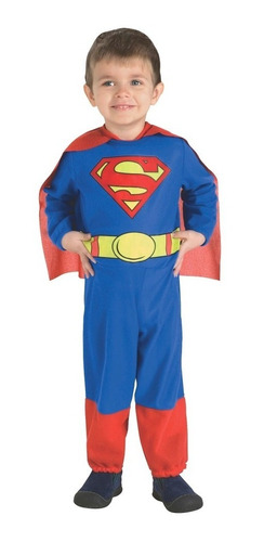 Disfraz Rubíes Superman Clasico 1 A 2 Años Hallowe Carnaval