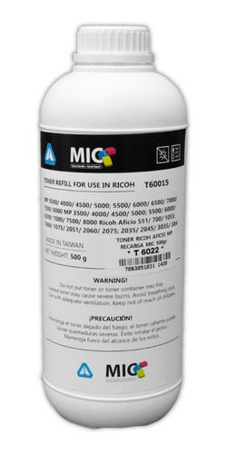 Toner  Univ. Negro Mp4000/ Mp5000 Aficio 2035 Mic