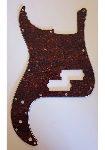 Pickguard Para Presicion Bass Tortoise Shell