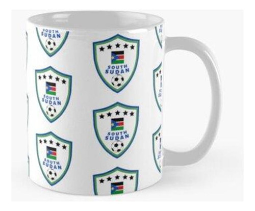 Taza Selección De Fútbol De Sudán Del Sur Calidad Premium