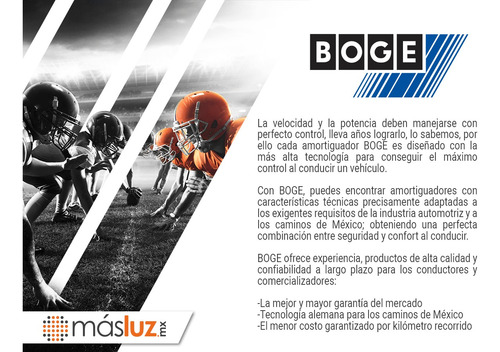 Set 2 Amortiguadores Del Cutlass Ciera V6 3.8l 84-88 Boge