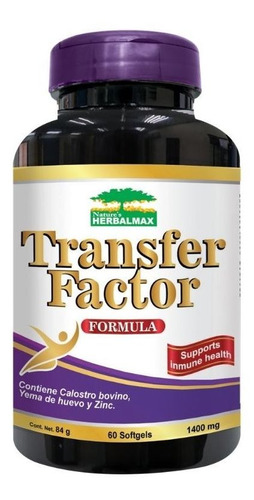 Transfer Factor 1400 Mg X60 Softgel Herbalmax