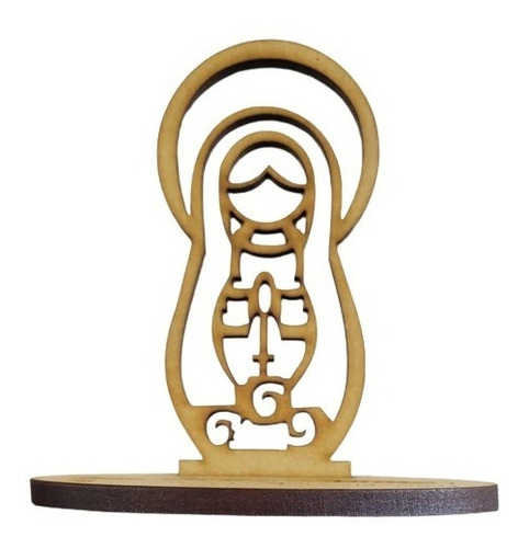 Imagen 5 de 10 de Set De 3 Piezas Recuerdos/bautizo/comunión/toda Ocasión/ Mdf