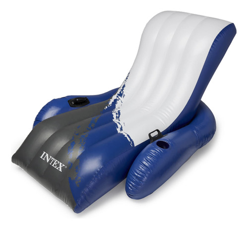 Intex Hinchable Flotante Lounge Piscina Tumbona Reclinable .