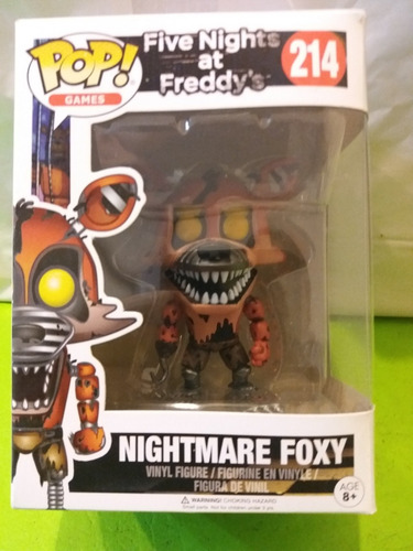 Five Nights At Freddy,nightmare Foxy,funko Pop Original