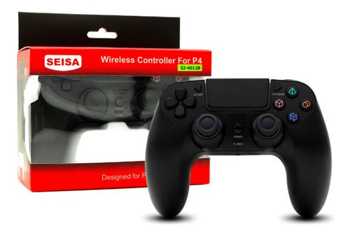 Joystick Bluetooth Para Ps4 Negro