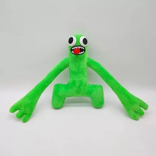 Boneco Pelúcia Roblox Rainbow Friends Green Verde Brasil Toy