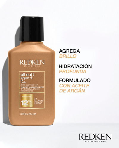Imagen 2 de 3 de Sérum All Soft Para Cabello Seco