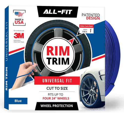 Tiras De Protección Llantas Allfit Rim Trim Evitar Ras...