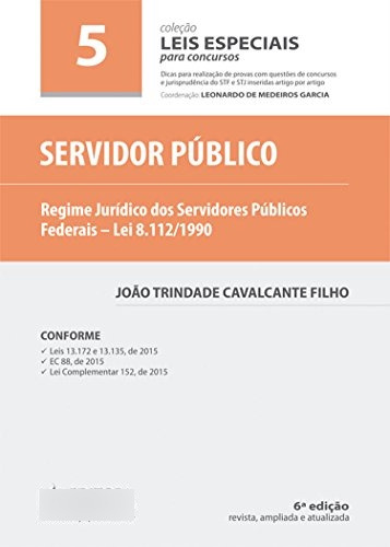 Libro Servidor Público Vol 5 Coleção Leis Especiais Para Con