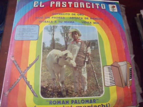 Lp Roman Palomar Y Su Mariachi, El Pastorcito,