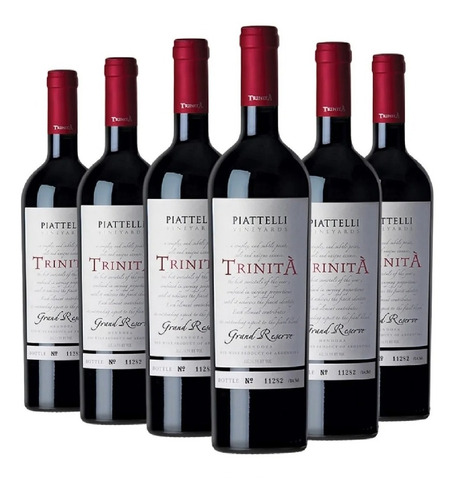 Caja X 6 - Piattelli Trinita Grand Reserve Agrelo - Mendoza