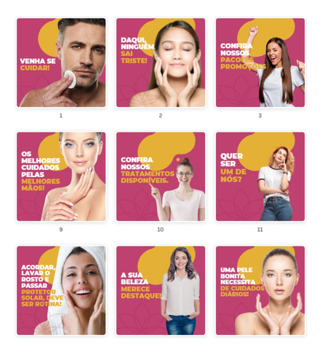 Pack Canva Estética 345 Artes Editáveis Templates Premium