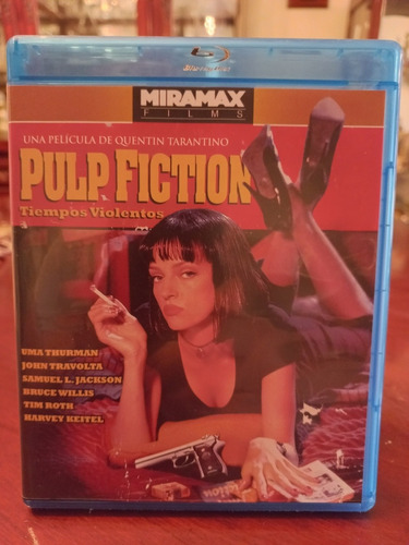 Pulp Fiction Película Bluray ( Abierta Sin Uso)