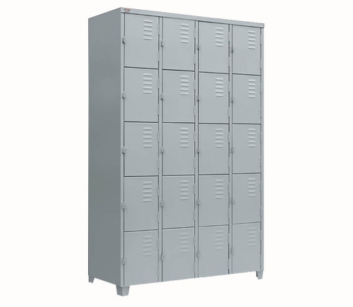Imagem 3 de 6 de Armário Roupeiro Locker P/ Academia/vestiário 20 Portas