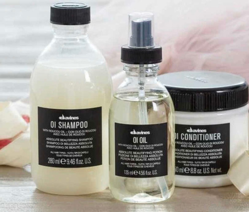 Shampoo, Acondicionador Y Aceite Oi Davines