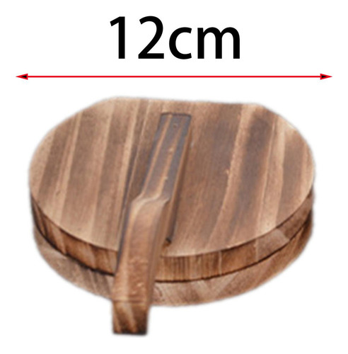 Prensa De Madera Para Preparar Tortillas Caseras 3 Piezas