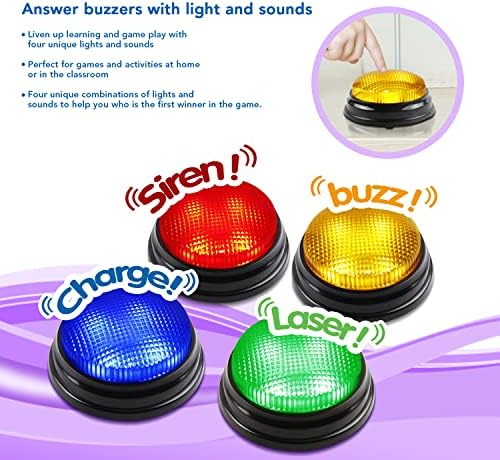 Bean Lieve Buzzers Of 4 Packet Games: Familiar Timbre