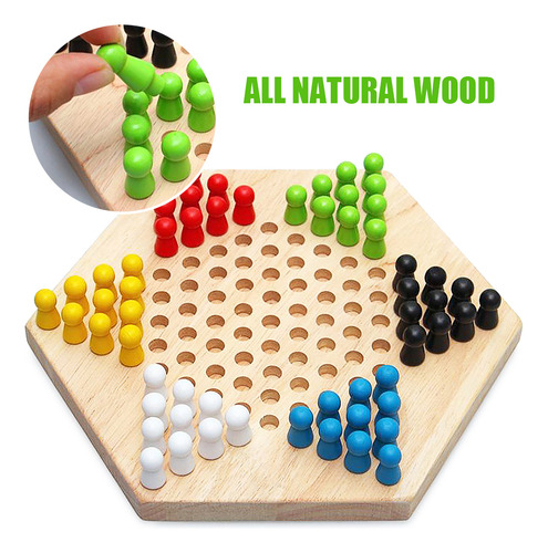 Juego De Damas Chino Portátil Draughts Chinese Strategy