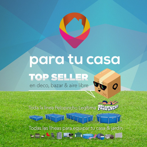 Imagen 10 de 10 de Pileta De Lona Pelopincho 2800 Lt Modelo 1043 Original
