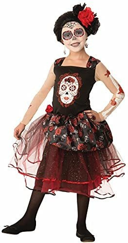 Disfraces Niñas - Forum Novelties Child's Day Of The Dead Ro