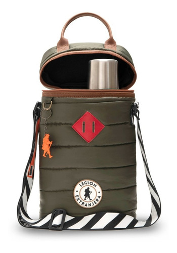 Imagen 2 de 8 de Mochila Matera Diamond Pop Militar