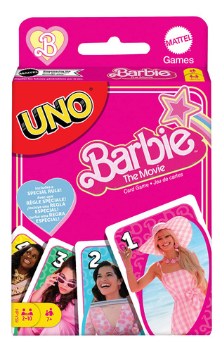 Jogo de cartas Mattel Games One Barbie