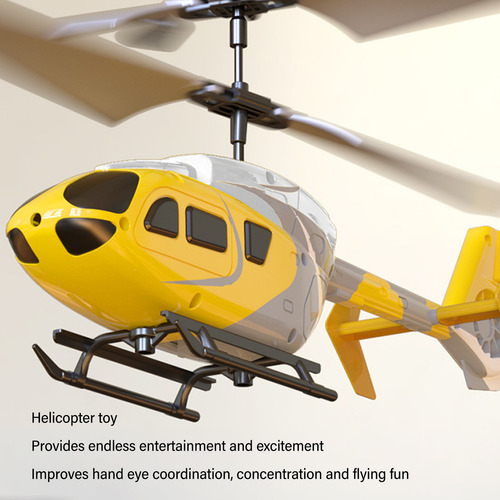 Helicóptero Rc Con Luces De Resistencia A Caídas De 2.5 Cana