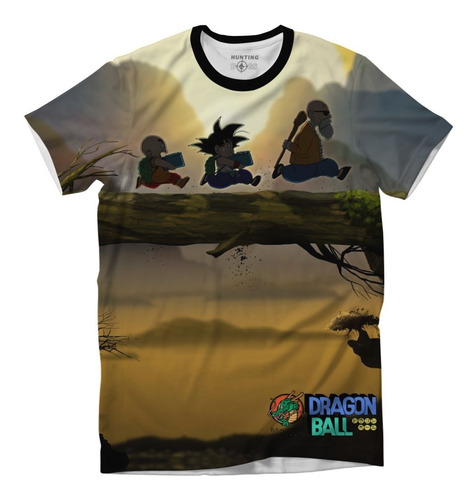 Playera Hombre Dragon/ball Goku Tela Spandex Calidad Premium