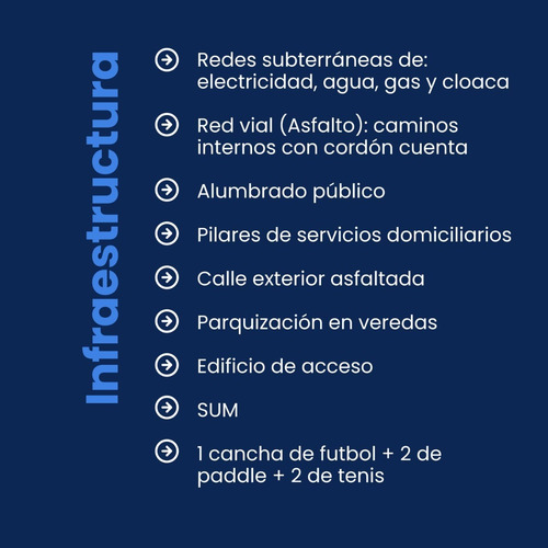 Imagen 4 de 6 de Lote Interno En Barrio La Estela, Pilar.