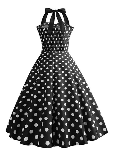 vestido de bolas anos 60