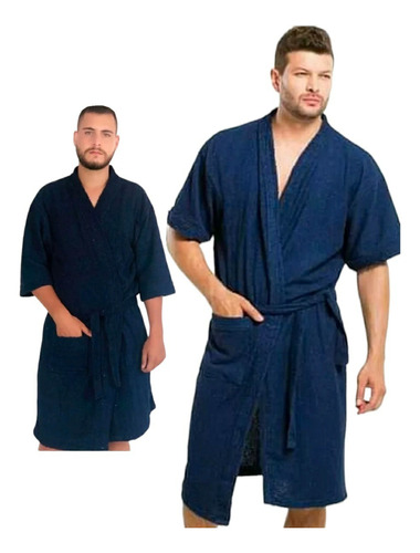 Salida Baño Bata Toalla Hombre Mujer Linea Pijama 