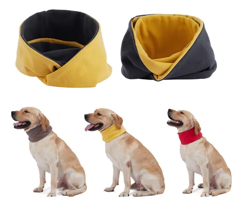 Calentador De Cuello Reversible Y Cálido Para Perro Para Inv
