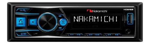 Stereo Estereo Para Auto Nakamichi Nq616b Con Usb Bluetooth 