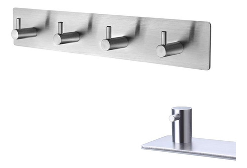 Ganchos Autoadhesivos De Acero Inoxidable, Colgador Resisten