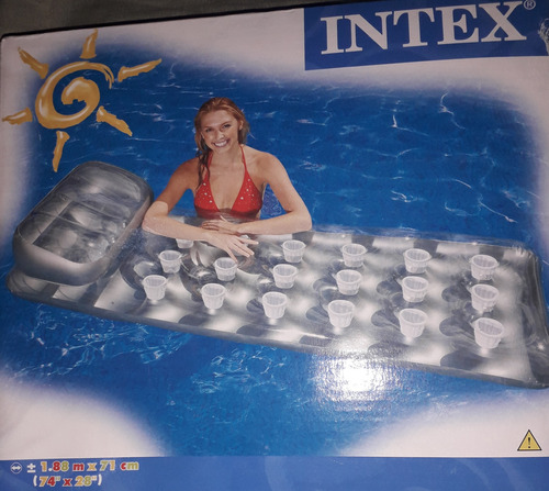 Colchoneta Flotador Inflable Adulto Playa Piscina Intex