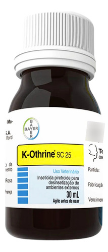 Inseticida  Ambientes Externos K-othrine Sc 25 30ml Bayer