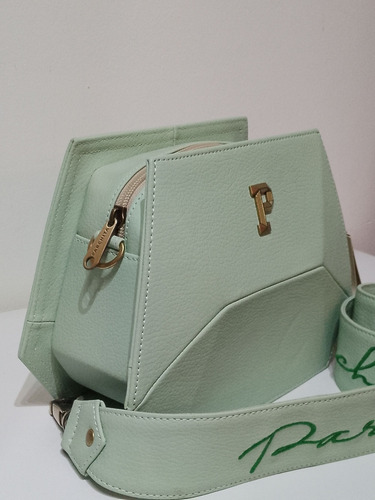 Cartera Parchita Simona Verde Menta