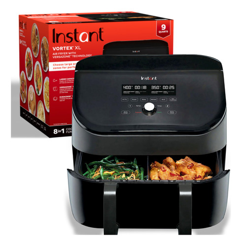 Air Fryer Instant Pot Versazone, 9 Cuartos De Galón, 8 En 1,