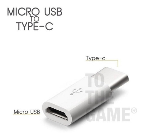 Adaptador Usb-c 3.1 Macho A Micro Usb Hembra Usb Tipo C Usbc Color Negro