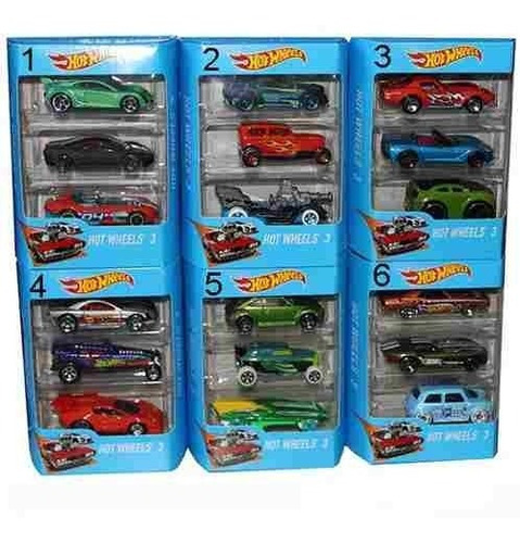 Hot Wheels Paquete X 3 Und Coleccionables Carros K5904